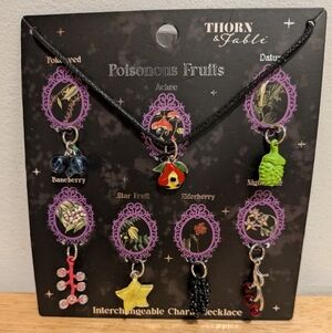 Thorn & Fable Poisonous Fruits Necklace Set - Multicolor